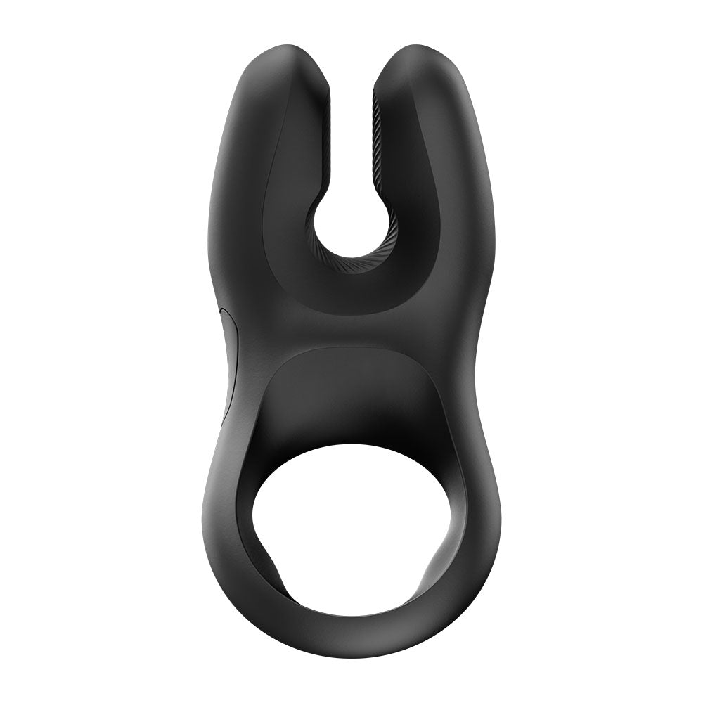 Fun Factory NOS PRO Vibrating Couples Cock Ring - Black