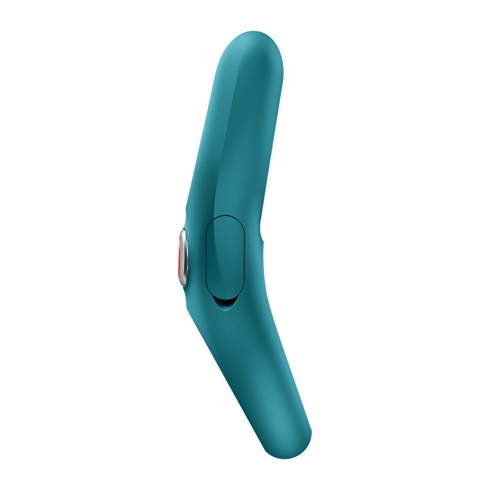 Fun Factory NOS PRO Vibrating Couples Cock Ring - Bottle Green