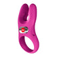 Fun Factory NOS PRO Vibrating Couples Cock Ring - Magenta