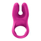 Fun Factory NOS PRO Vibrating Couples Cock Ring - Magenta