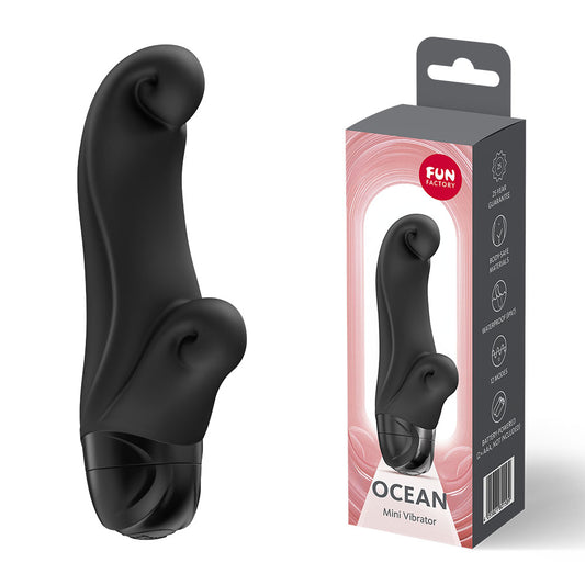 Fun Factory Ocean G-Spot Vibrator - Black
