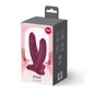 Fun Factory Ryde Grinding Dildo - Wine Red