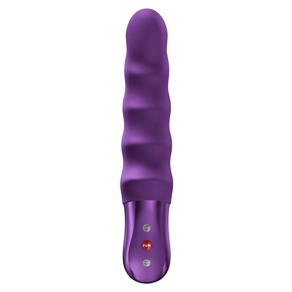 Fun Factory STRONG SURF Thrusting Vibrator Dark Violet