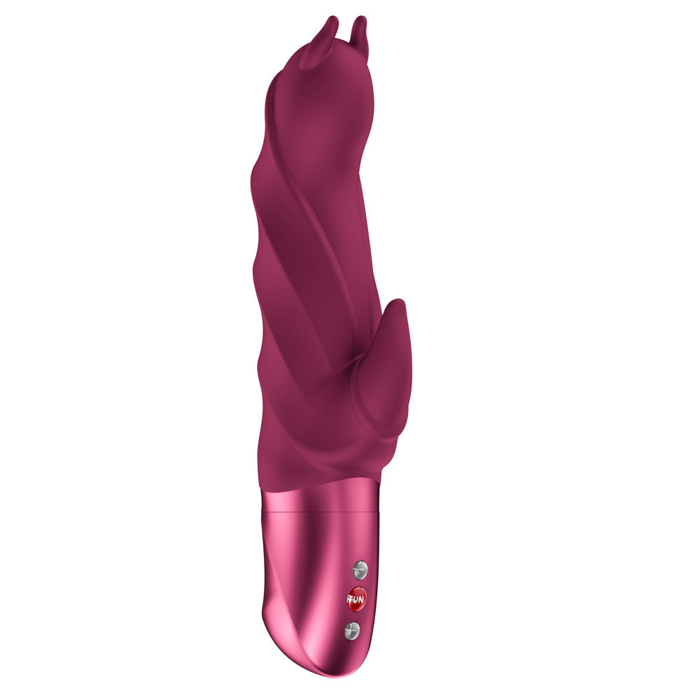 Fun Factory Darling Devil Rabbit Vibrator - Wine Red