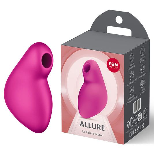 Fun Factory ALLURE Air Pulse Clitoral Stimulator Vibrator Magenta