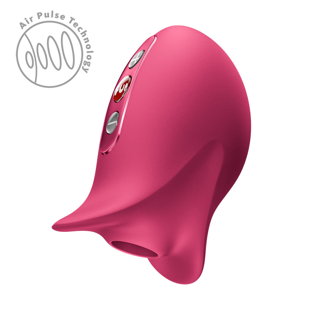 Fun Factory BELLE Air Pulse Clitoral Stimulator Vibrator Raspberry