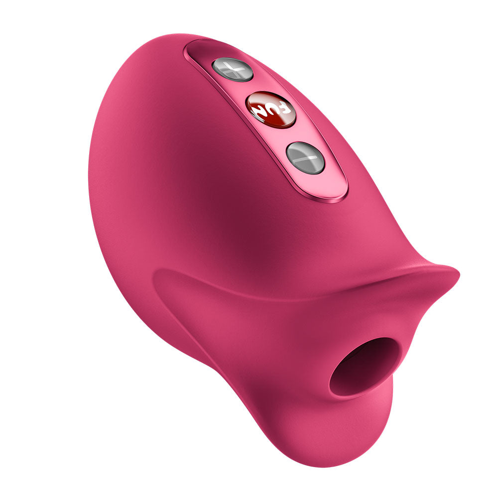 Fun Factory BELLE Air Pulse Clitoral Stimulator Vibrator Raspberry