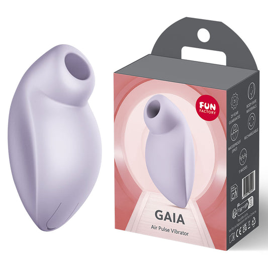 Fun Factory GAIA Air Pulse Clitoral Stimulator Vibrator Purple
