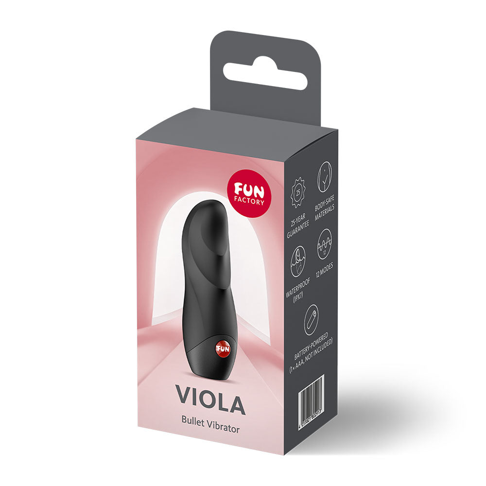Fun Factory Viola Bullet Vibrator - Black