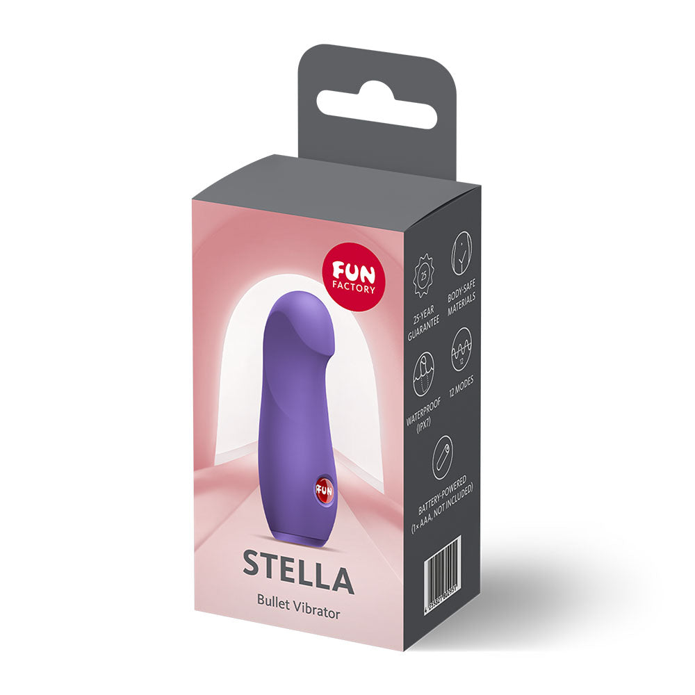 Fun Factory Stella Mini Bullet Vibrator - Blackcurrant