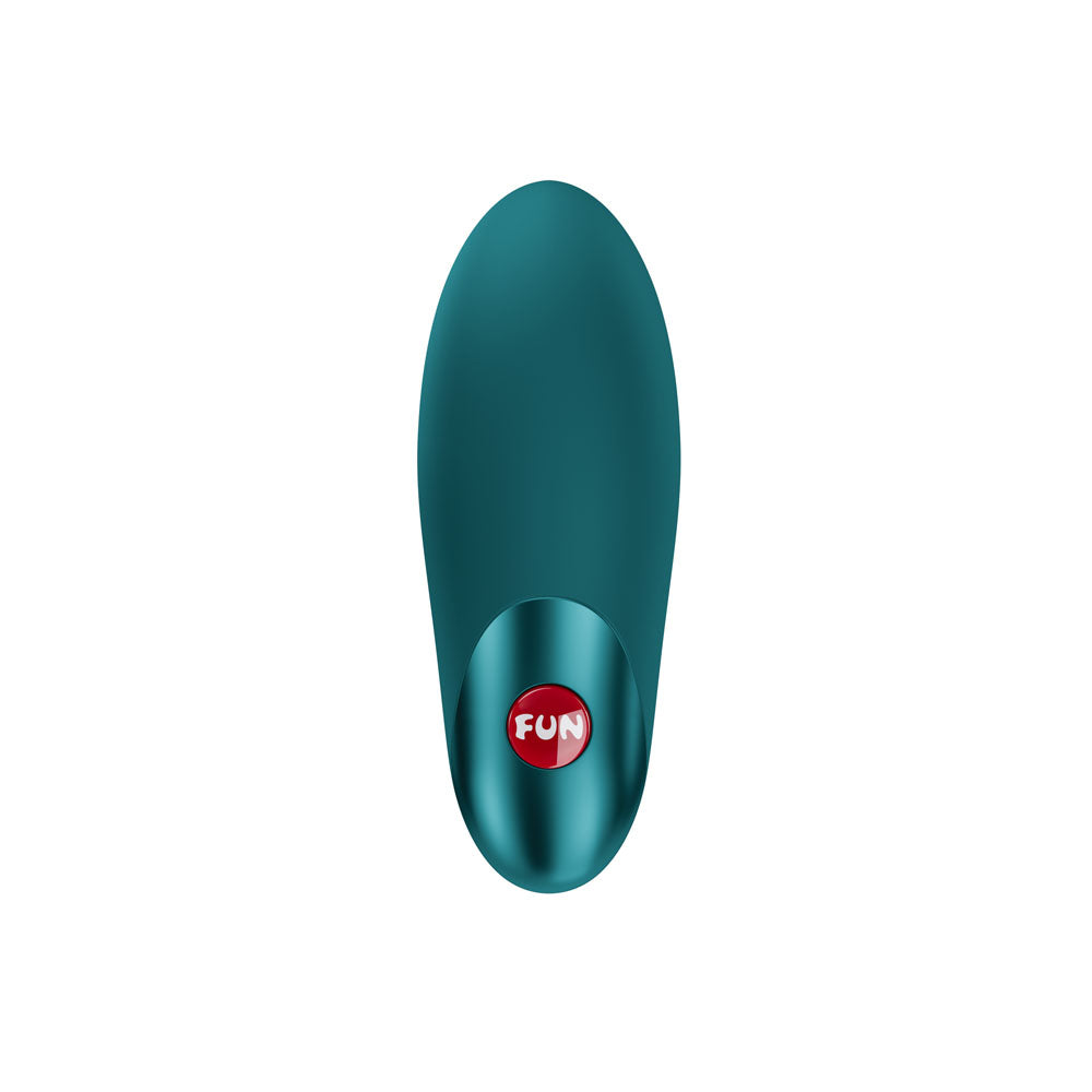 Fun Factory Charme Curved Bullet Vibrator - Bottle Green