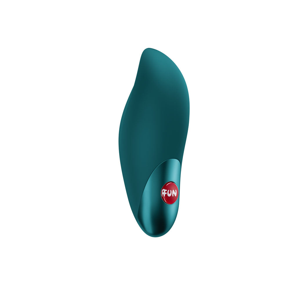 Fun Factory Charme Curved Bullet Vibrator - Bottle Green