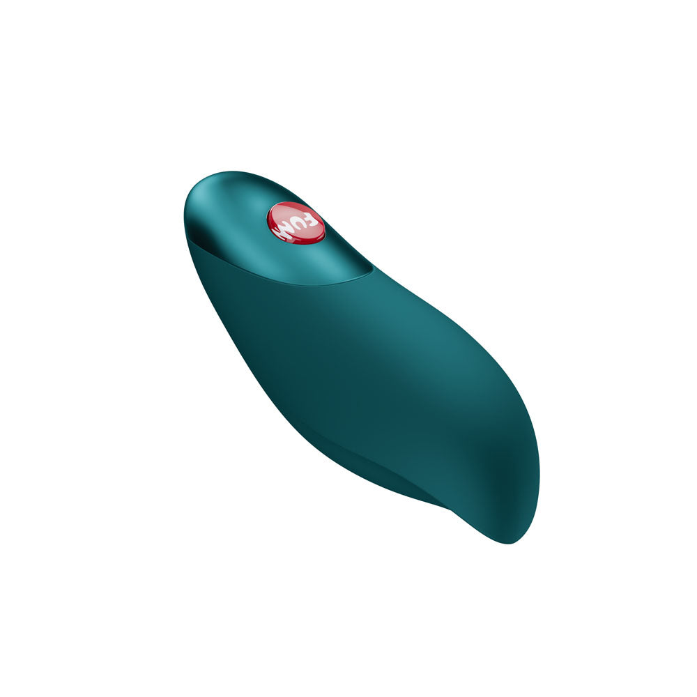 Fun Factory Charme Curved Bullet Vibrator - Bottle Green