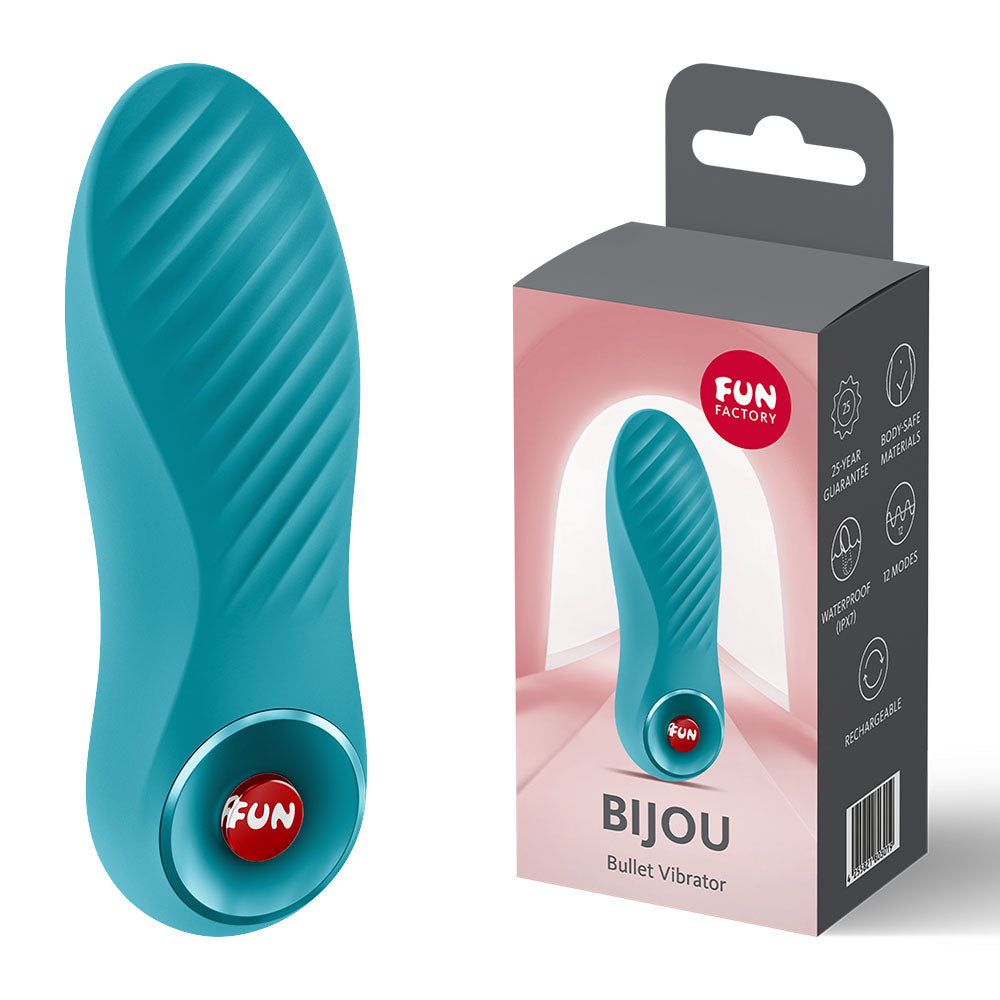 Fun Factory Bijou Bullet Vibrator - MULTIPLE COLOURS