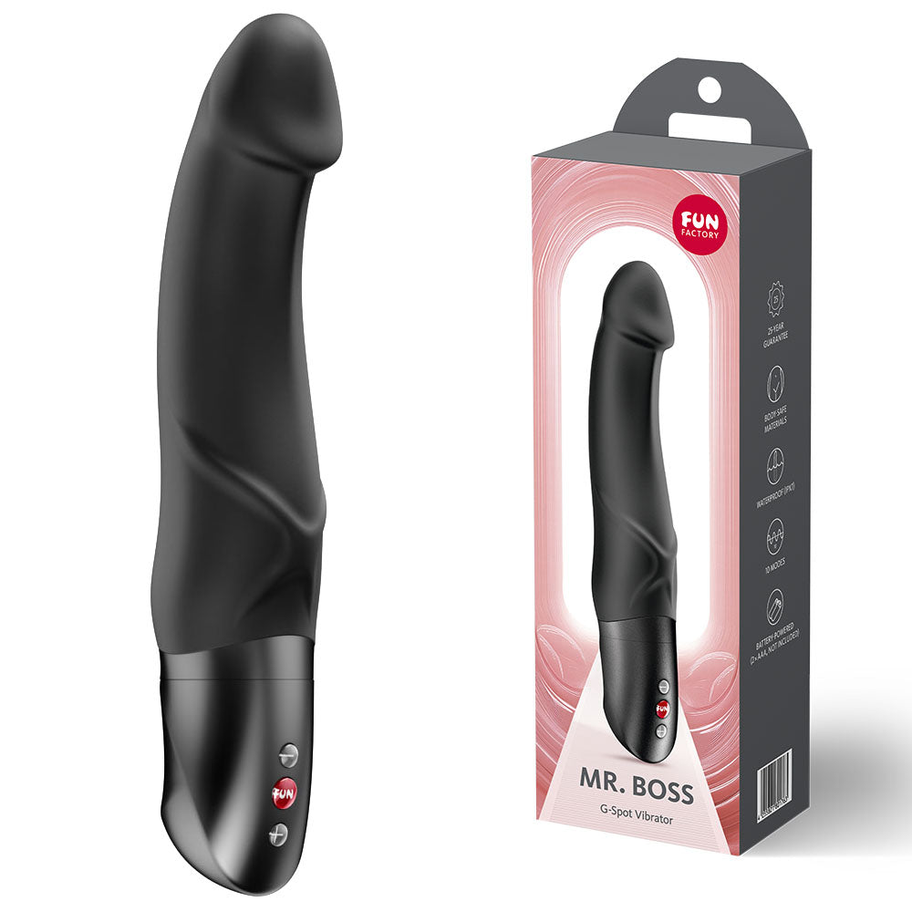 Fun Factory MR. BOSS G-Spot Vibrator 2026 - Black