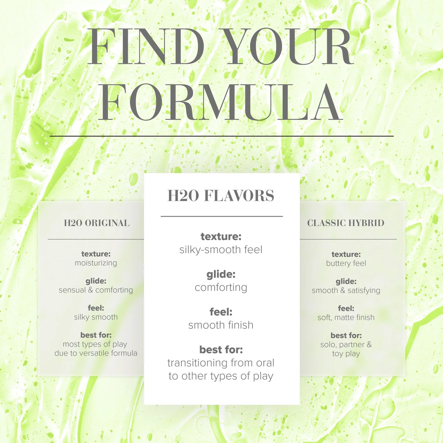 JO H2O Flavored Green Apple Lubricant 1oz/30ml