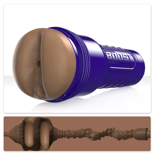 Fleshlight Boost Blast Female Masturbator Medium Dark Flesh