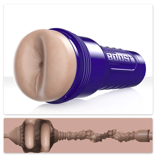 Fleshlight Boost Blast Male Masturbator Light Medium Flesh