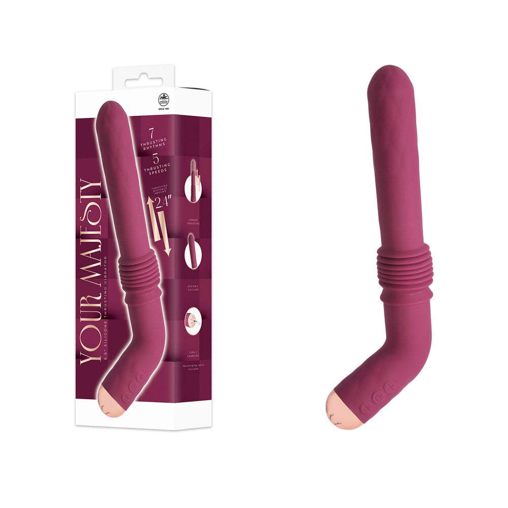 Excellent Power Your Majesty Thrusting Vibrator
