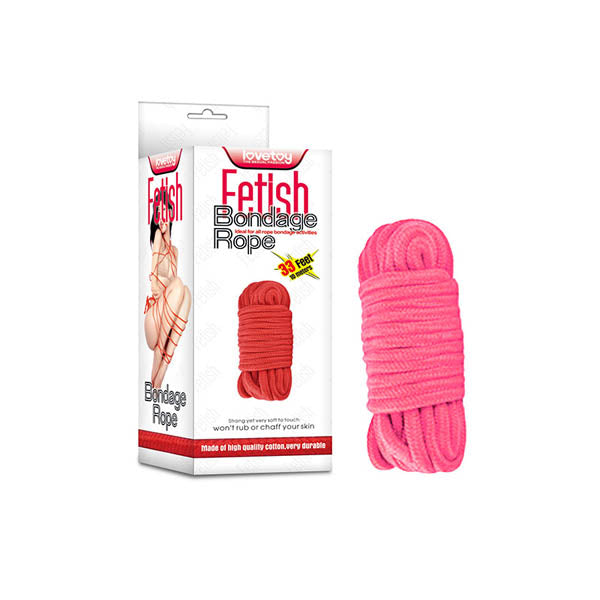 Lovetoy | Fetish Bondage Rope Pink 10m