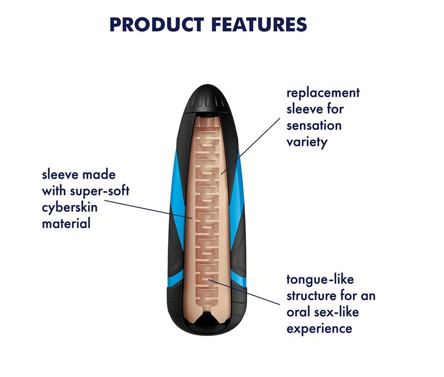 Satisfyer Men Sleeve Lusty Tongues