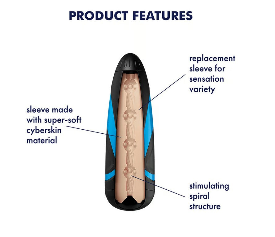 Satisfyer Men Sleeve Pressure Spiral