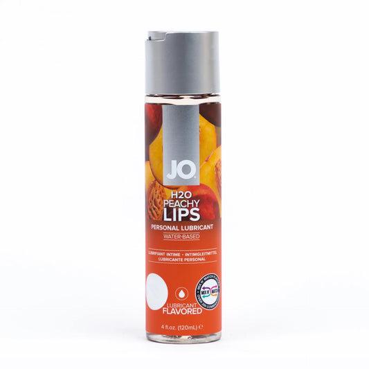 JO H2O Flavored Peachy Lips Lubricant 4oz/120ml