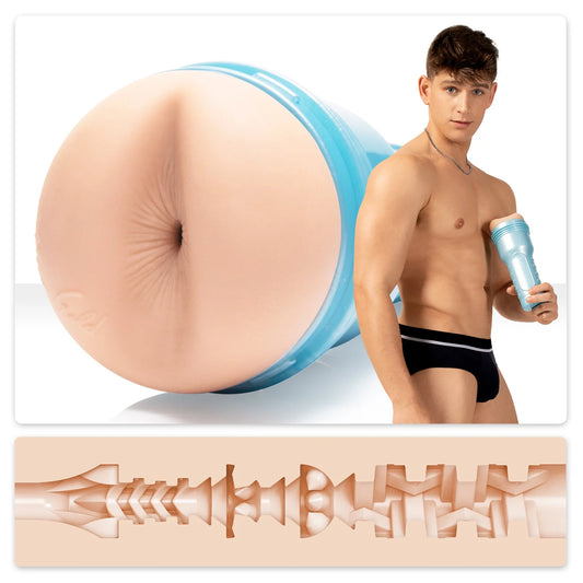 Fleshlight Fleshjack Boys Reno Gold Golden Boy Ass Masturbator