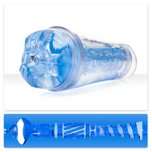 Fleshlight Flight Commander Clear Blue Ice Masturbator