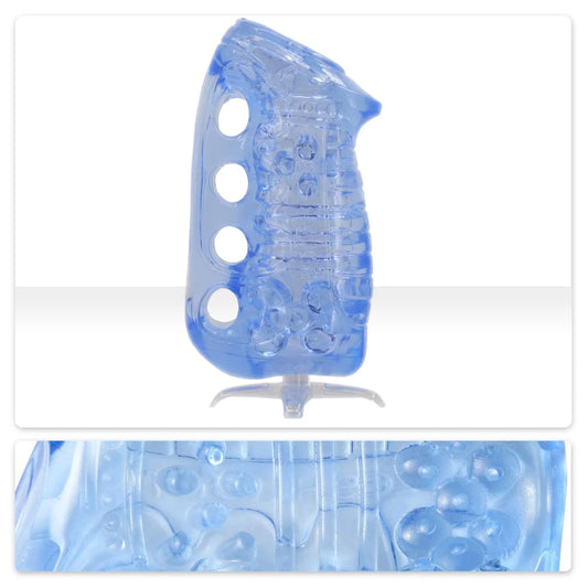 Fleshlight Fleshskins Grip Blue Ice Inc Drying Stand