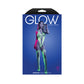 Fantasy Lingerie GLOW Paradigm Bodystocking Glow In Dark Green - OS