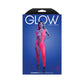 Fantasy Lingerie GLOW Hyperdrive Bodystocking Glow In Dark Pink - OS