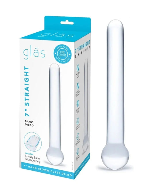 Electric EEL | GLAS 7" Straight Dildo