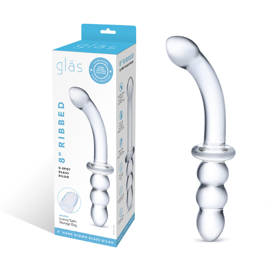 Electric EEL | GLAS 6.5" Ribbed G-Spot Dildo