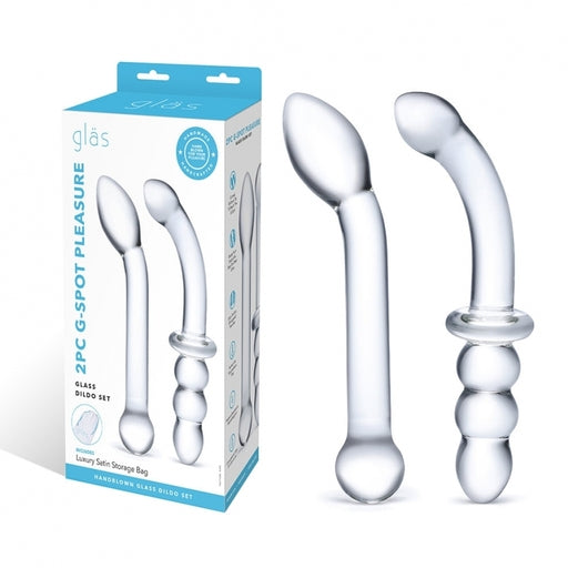 Electric EEL | GLAS 6" 2PC G-Spot Pleasure Dildo Set