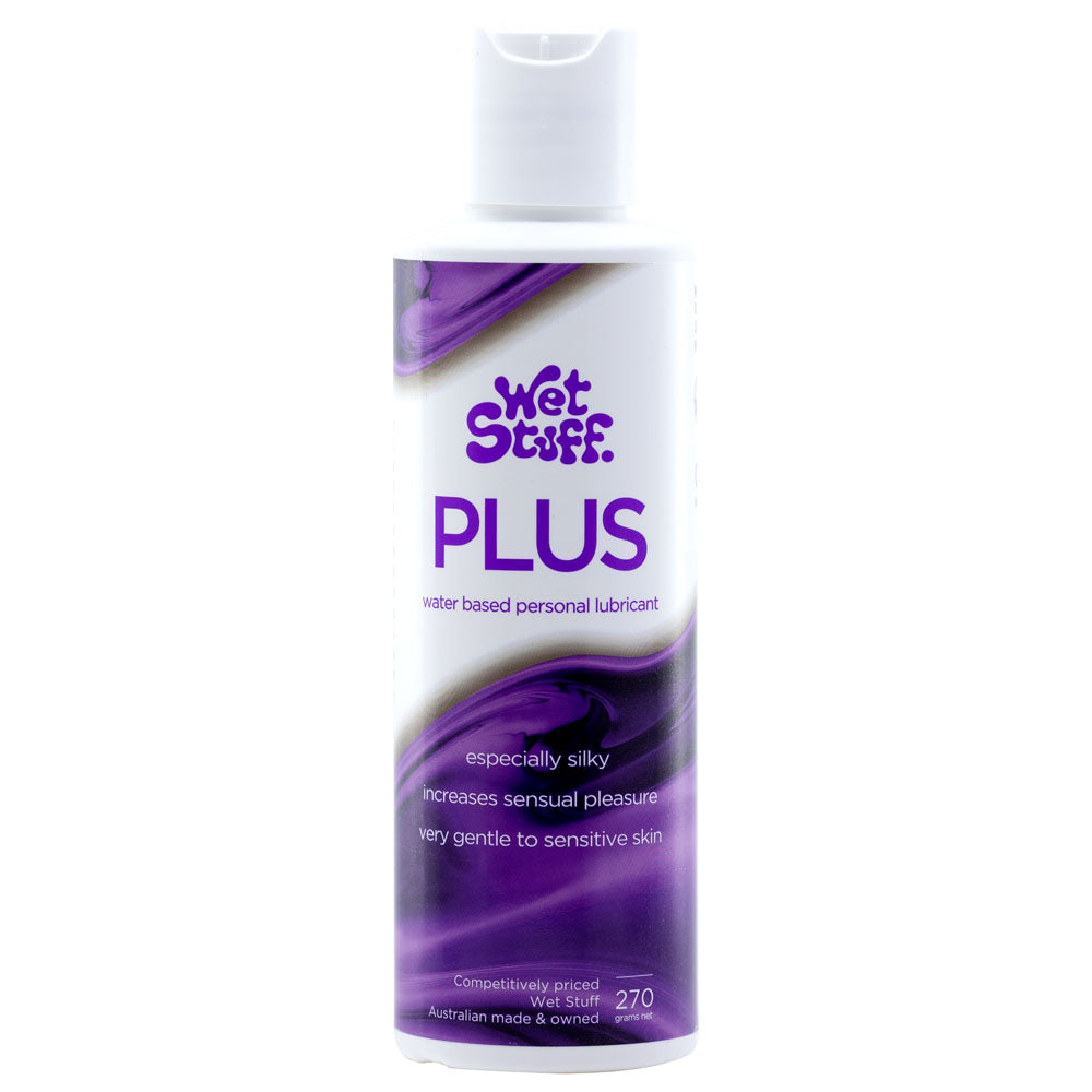 Wet Stuff Plus Water Based Edible Lube Lubricant 4g/100g/270g