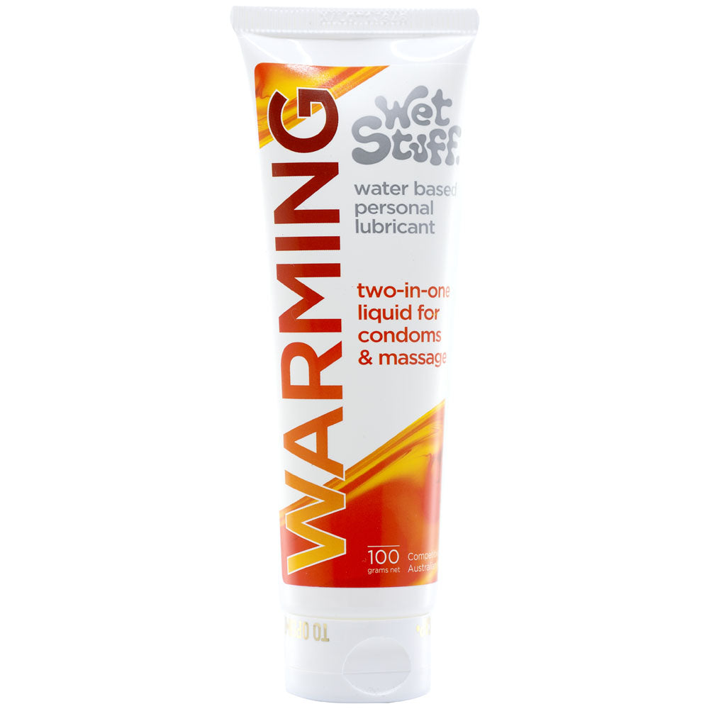 Wet Stuff Warming Water Based Edible Lube Lubricant 100g