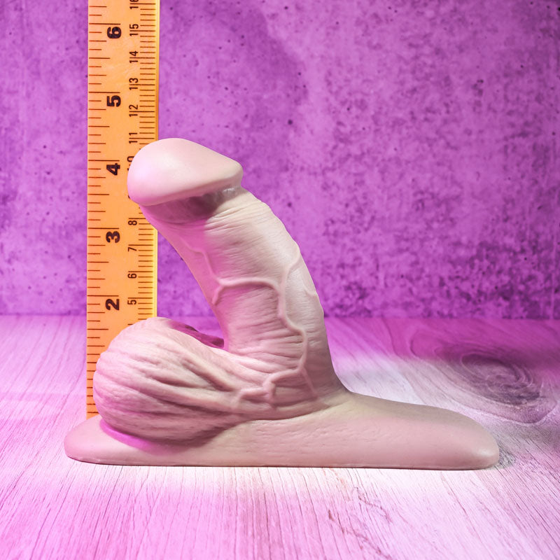 Gender X 4" SILICONE PACKER LIGHT Flesh 10cm Packer