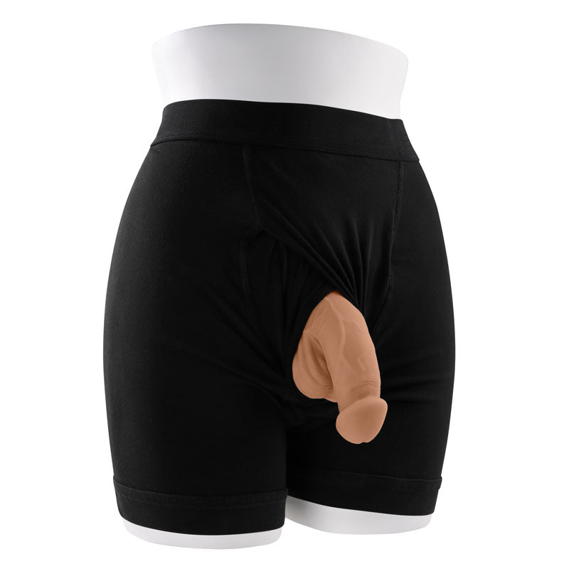 Gender X 4" PACKER - Medium Tan 10cm Packer