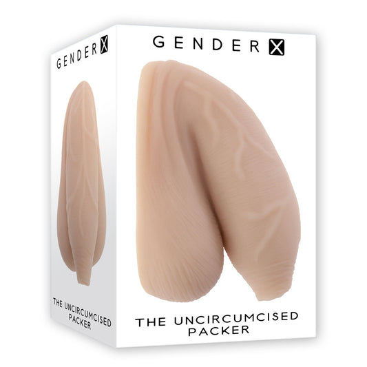 Gender X THE UNCIRCUMCISED PACKER - Light - Flesh 11.5cm Packer