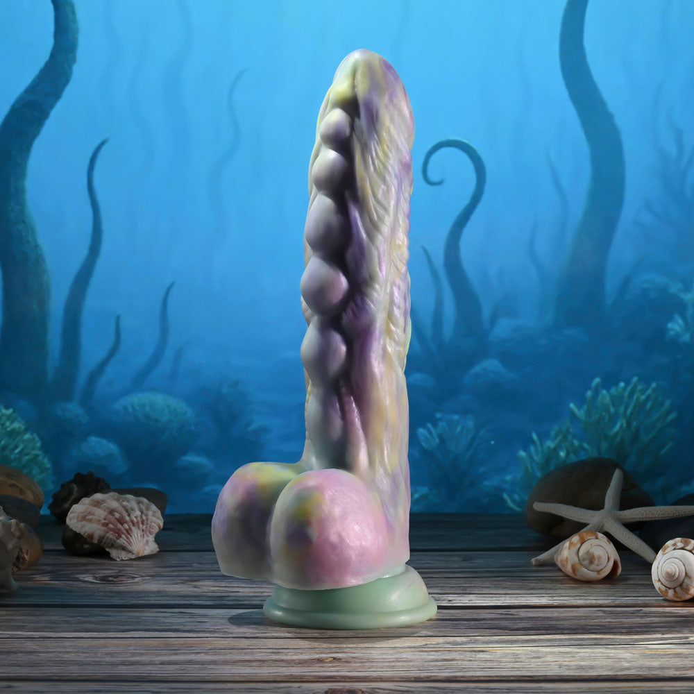 Gender X MONSTER'S BALL Vibrating Thrusting Fantasy Dildo with Wireless Remote