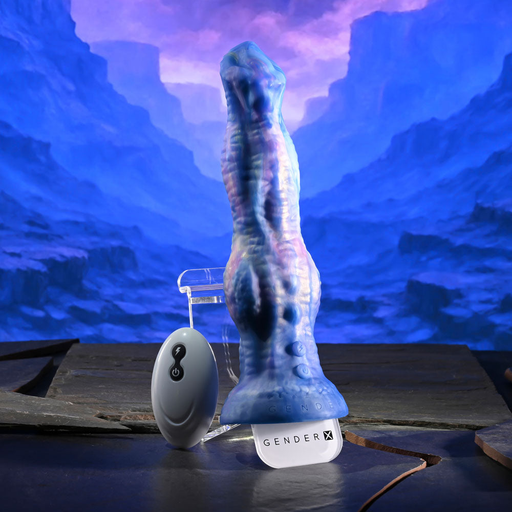 Gender X WILDEST DREAMS Vibrating Thrusting Fantasy Dildo with Wireless Remote