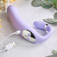 Gender X ORGASMIC ORCHID - Lilac 19cm Vibrating Strapless-Strap-On