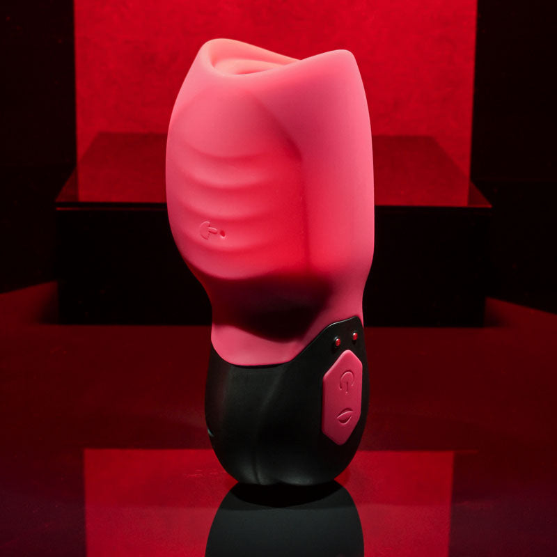 Gender X BODY KISSES - Black/Red Sucking Stimulator