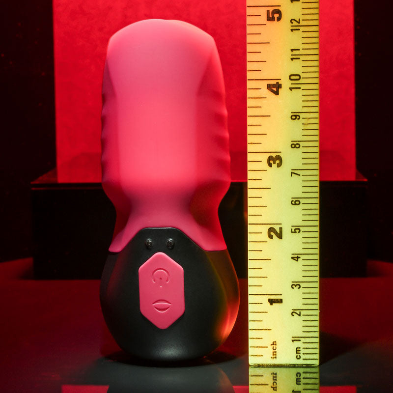 Gender X BODY KISSES - Black/Red Sucking Stimulator