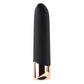 Gender X THE GOLD STANDARD Black/Rose Gold 10 cm USB Rechargeable Bullet Vibrator