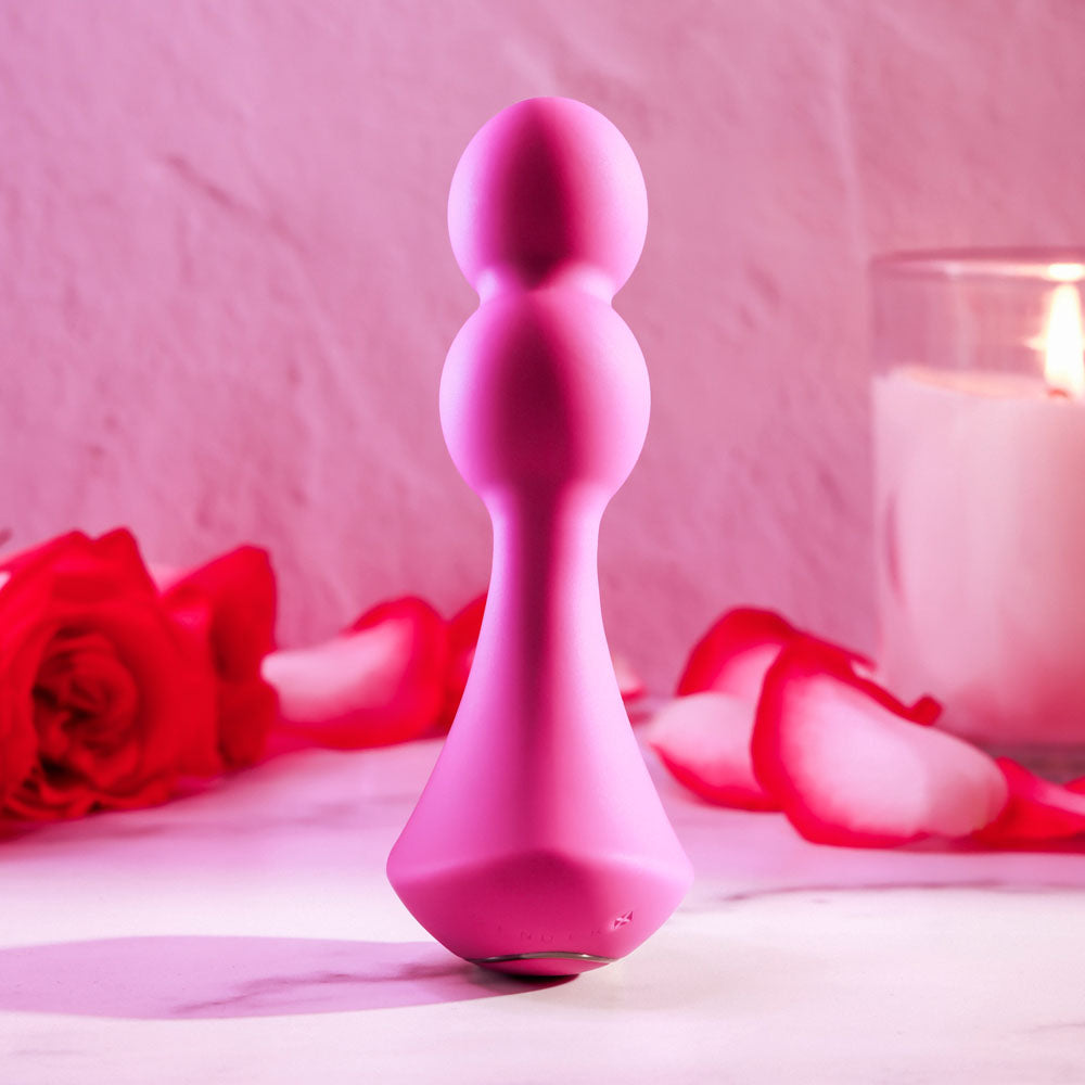 Gender X BALL GAME - Pink 13.5cm Vibrating Butt Plug