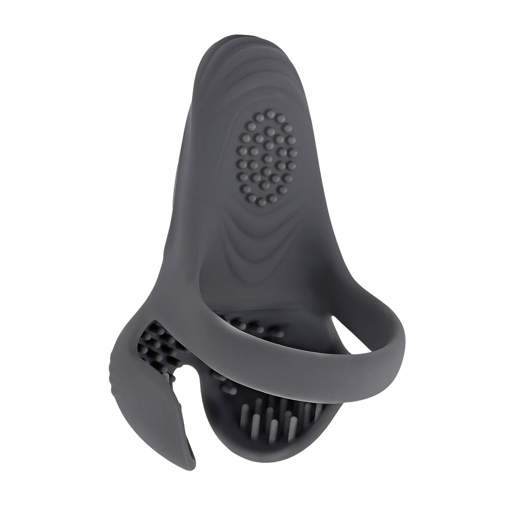Gender X UNDERCARRIAGE - Grey USB Rechargeable Vibrating Ring