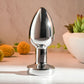 Gender X ROCKIN METAL PLUG XL - Chrome 10.5cm Vibrating XL Butt Plug