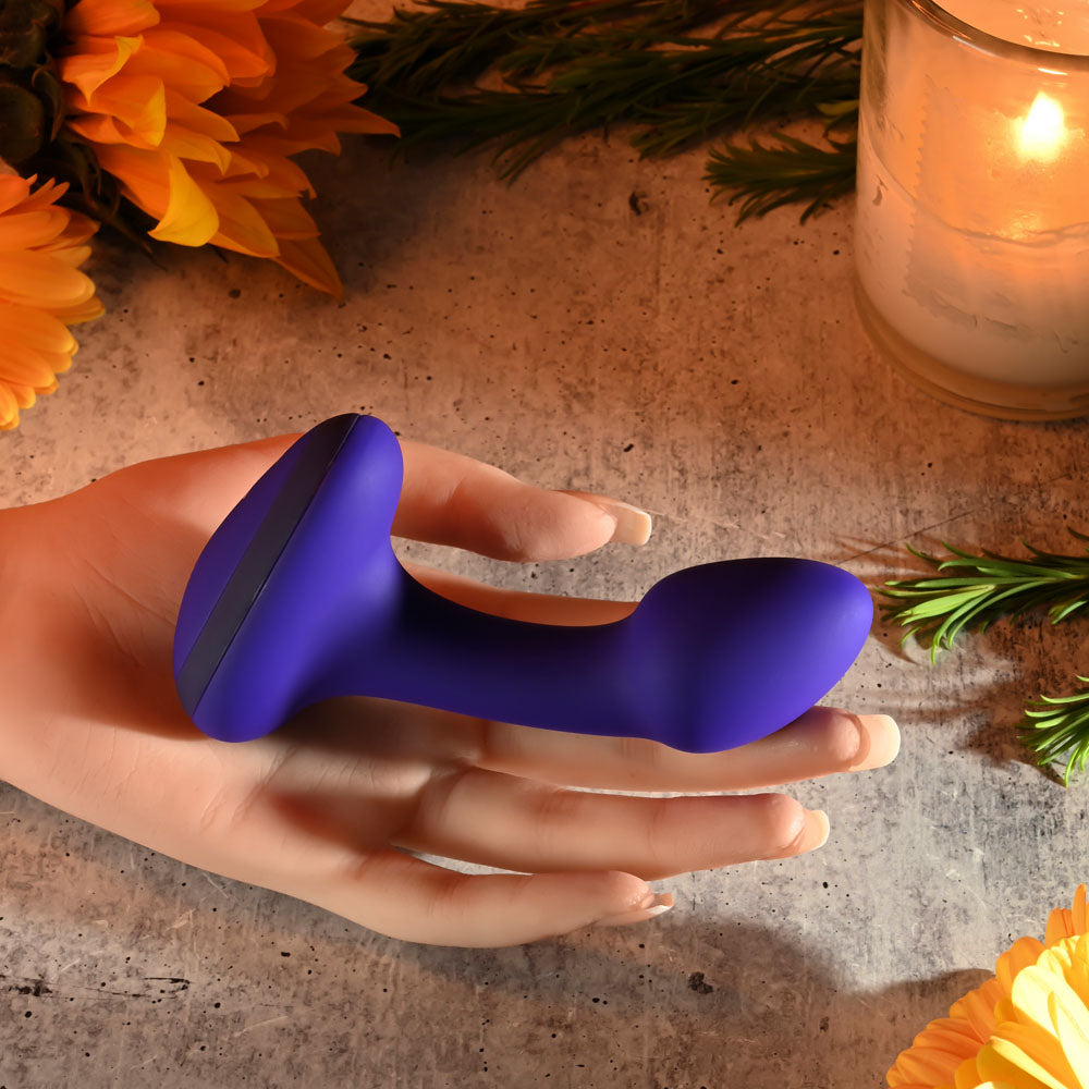 Gender X ANYBODYS PLUG - Blue 11.4cm Vibrating Butt Plug